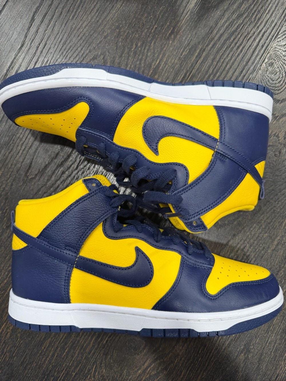 Nike Dunk High Michigan 2025 Lifestyle Sneakers Men's Size 9